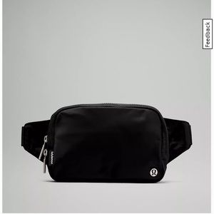 Large Lululemon “everywhere belt bag” in black. Brand new with tags.
